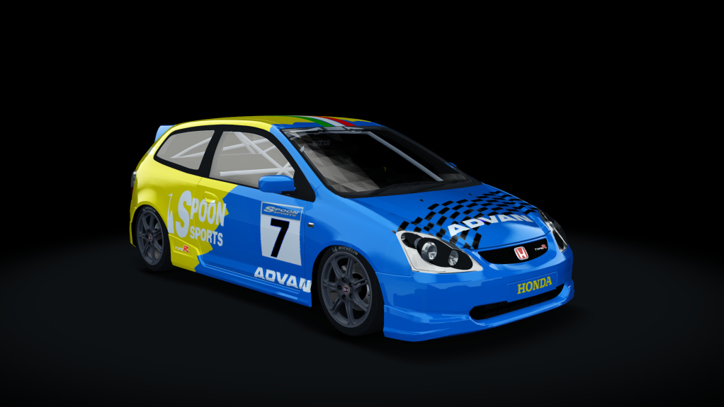 MSC RS 2.0 Honda Civic Type R, skin Spoon sport