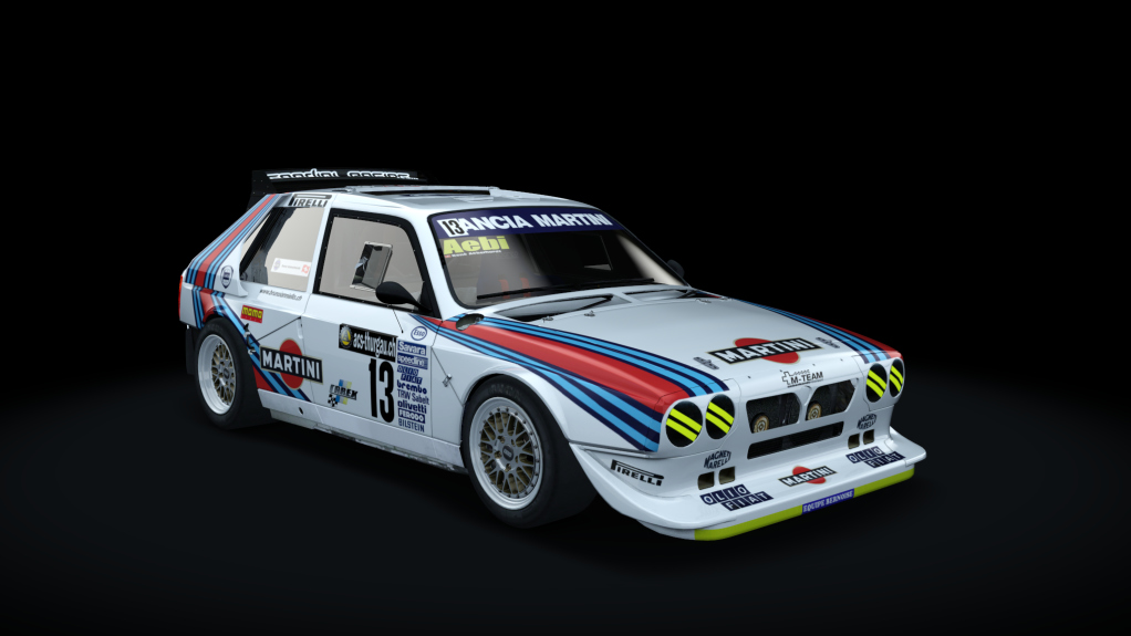 MSC Lancia Delta S4 Gr. B Hillclimb, skin Equipe_Bernoise_2012