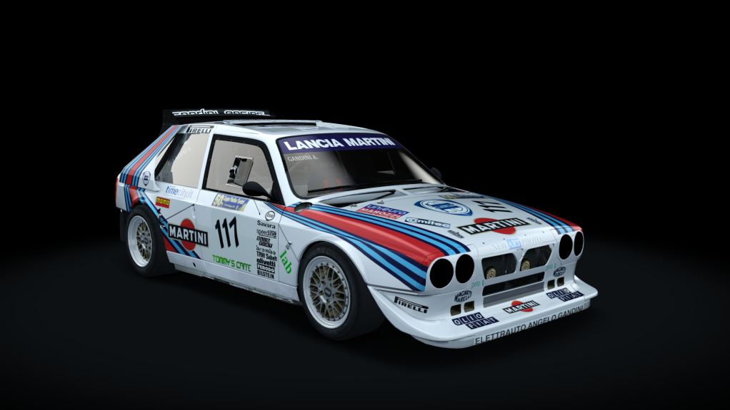 MSC Lancia Delta S4 Gr. B Hillclimb, skin Gandini_Racing_2011
