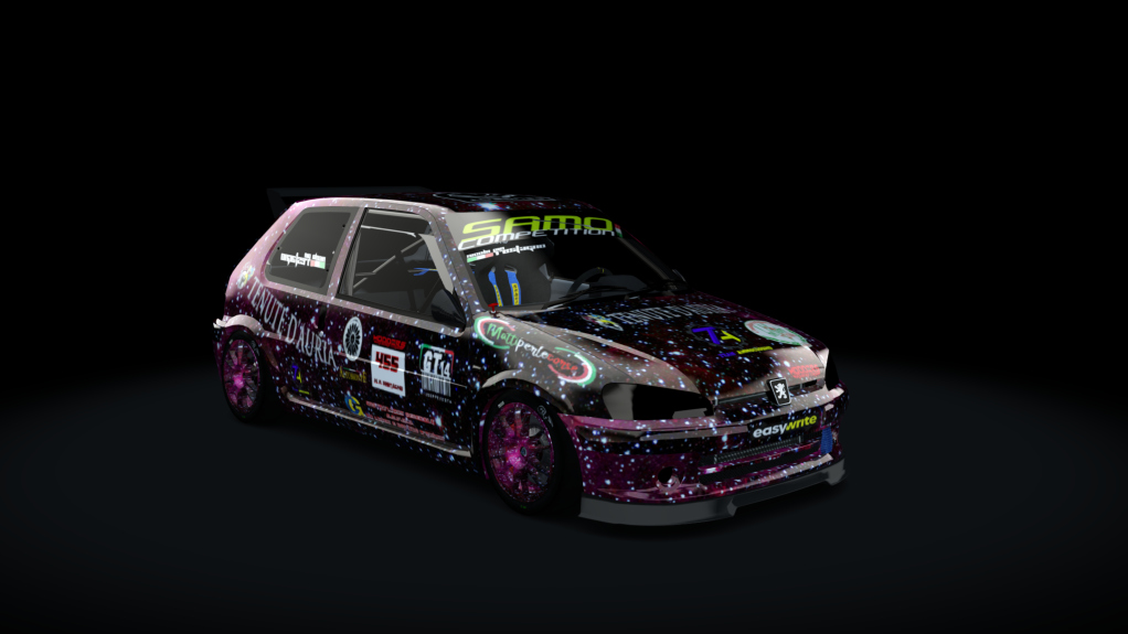 MSC Peugeot 106 Rallye E1, skin 455