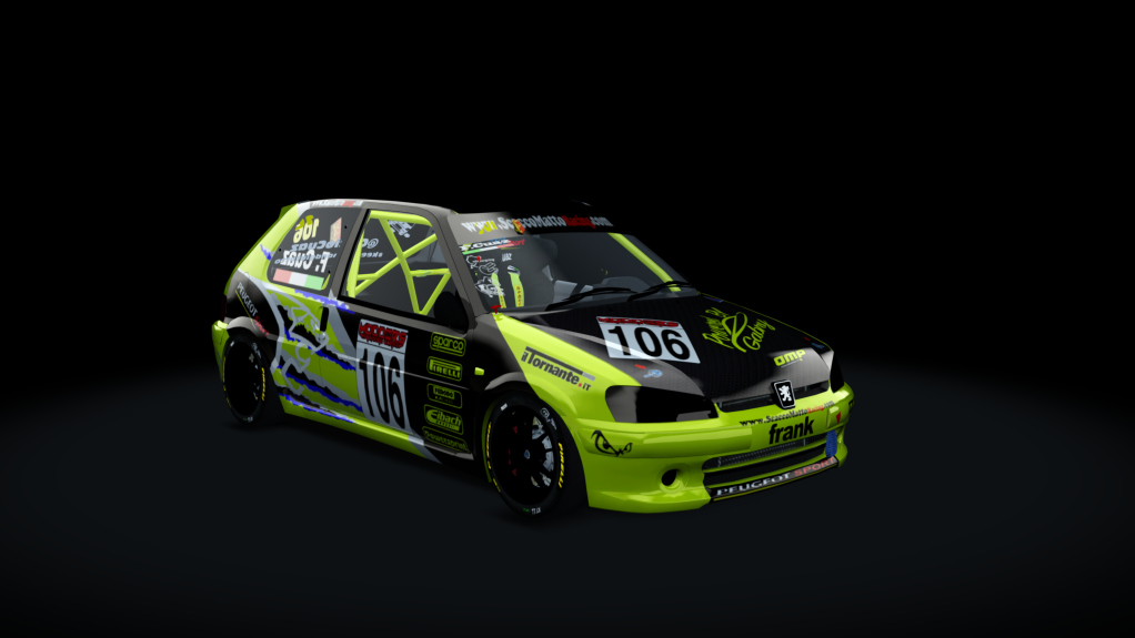 MSC Peugeot 106 Rallye GR.A, skin 106