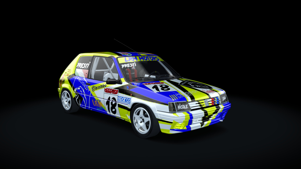 MSC Peugeot 205 Rallye GR.A, skin 18