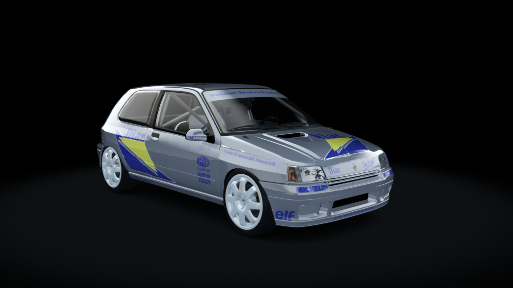 MSC Renault Clio Williams GR.A, skin Diac