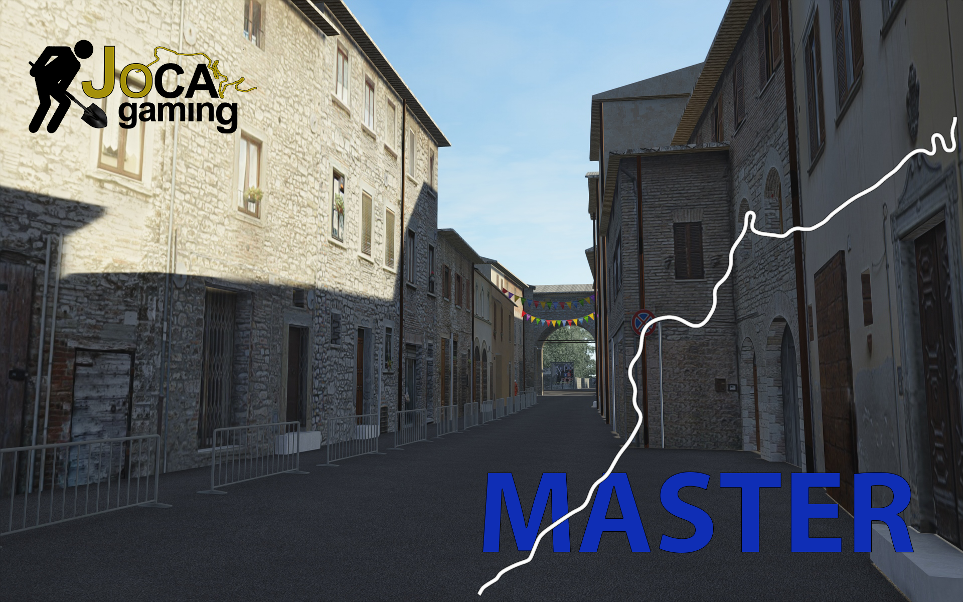 Gubbio, layout fia hillclimb master60
