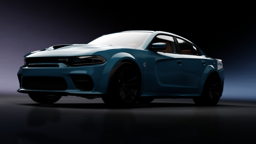 Dodge Charger SRT Hellcat Widebody, skin frostbitemetallic