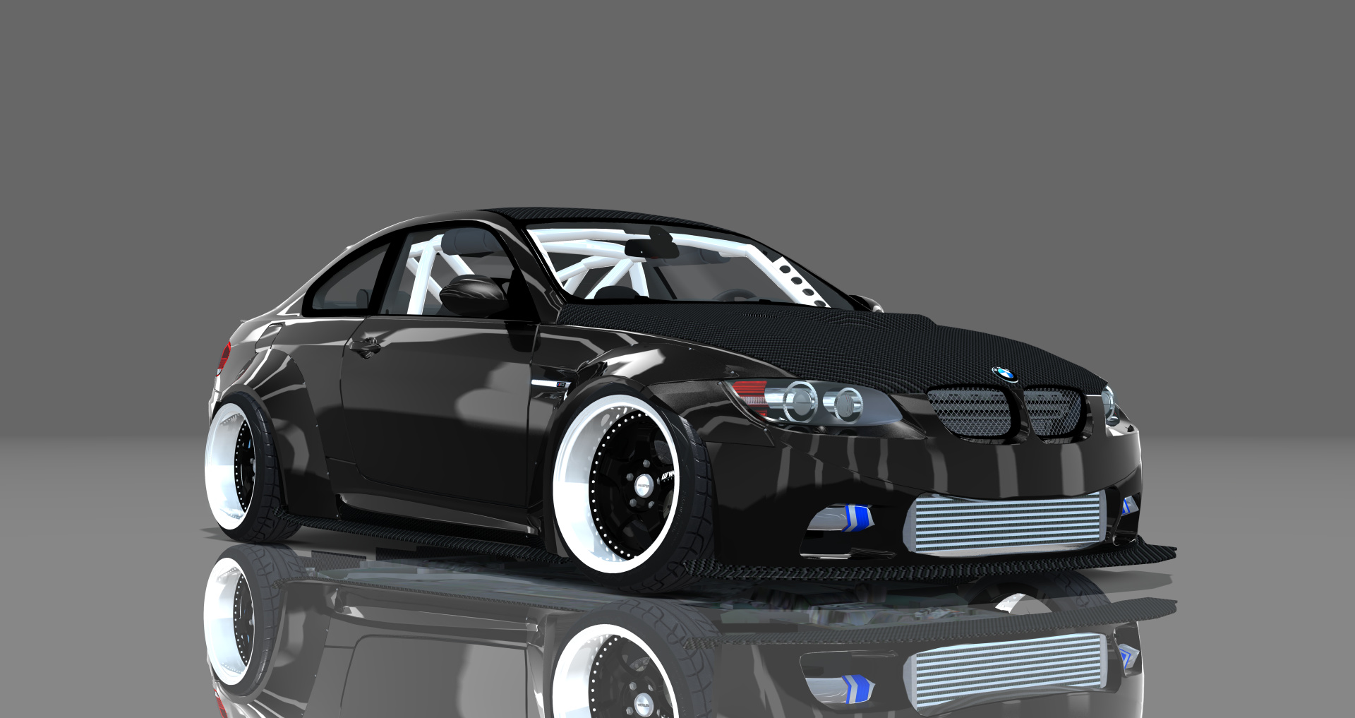 DTP BMW E92LW, skin black