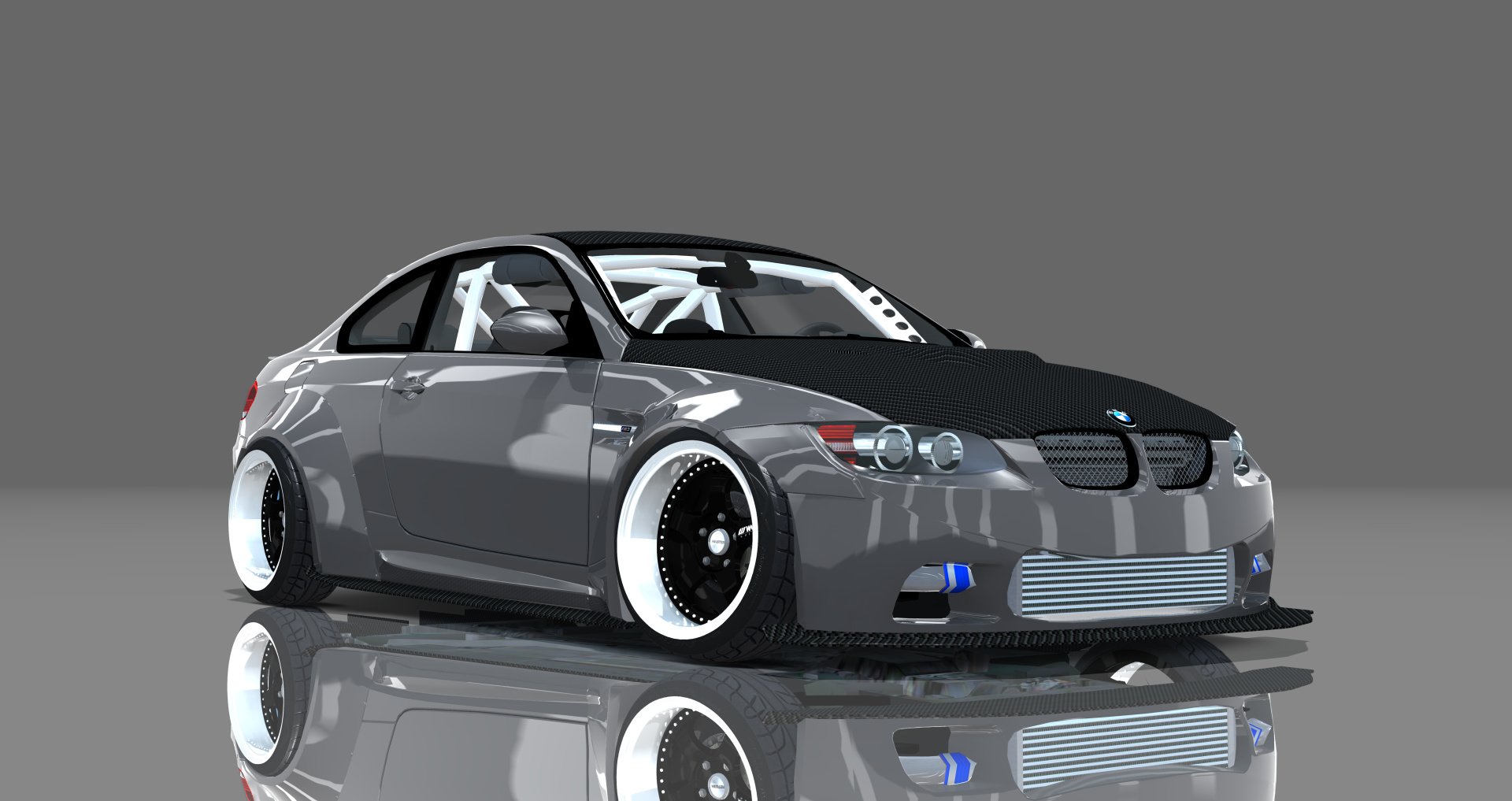 DTP BMW E92LW, skin darkgraymetallic