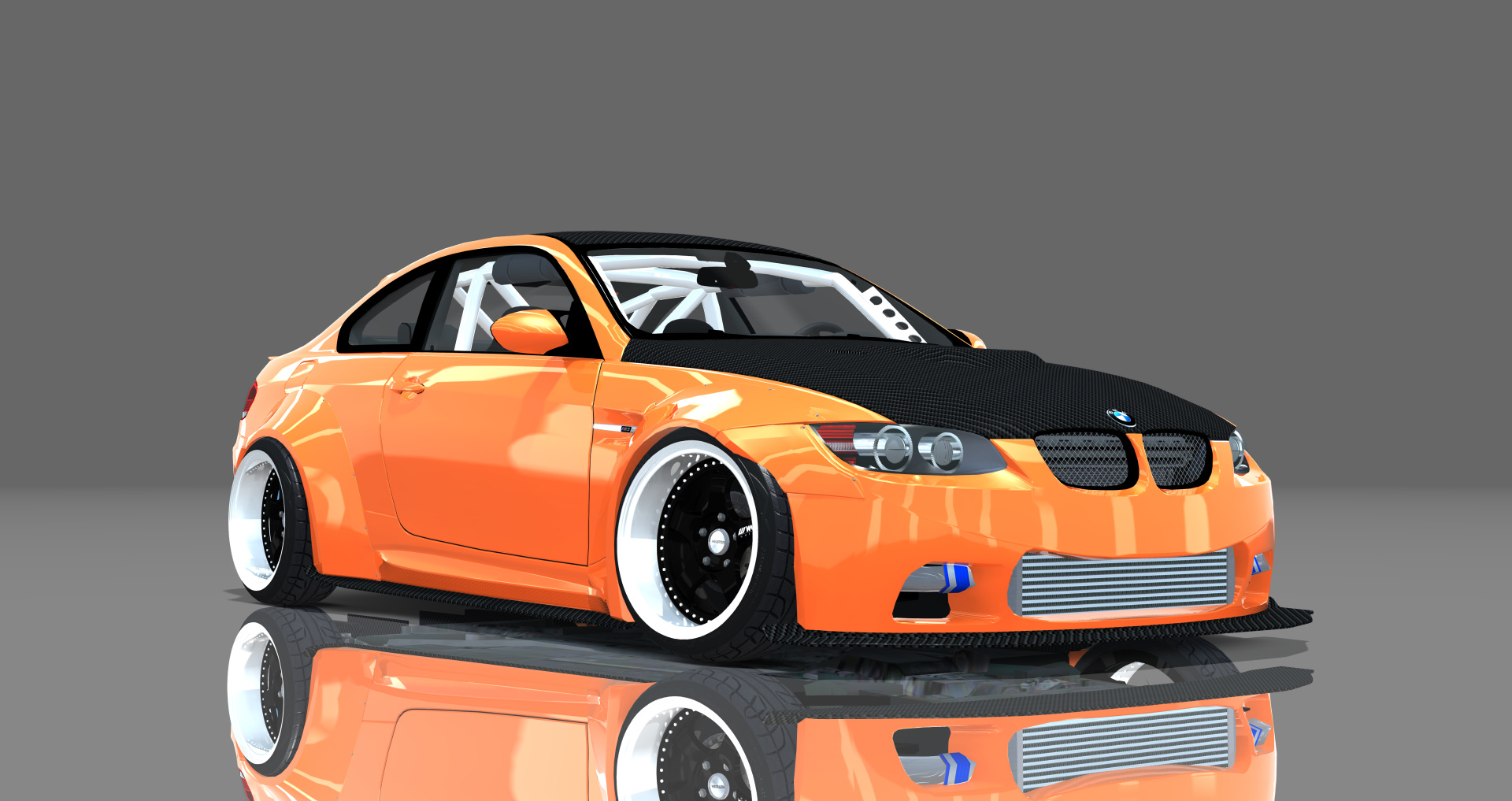 DTP BMW E92LW, skin mclarenorange