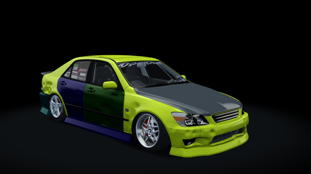 DzikiDrift Lexus IS200, skin gruz2