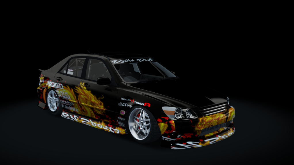 DzikiDrift Lexus IS200, skin sIDUS