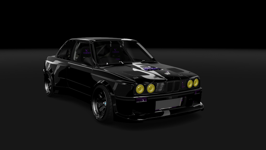 PurpleGang 325i, skin black