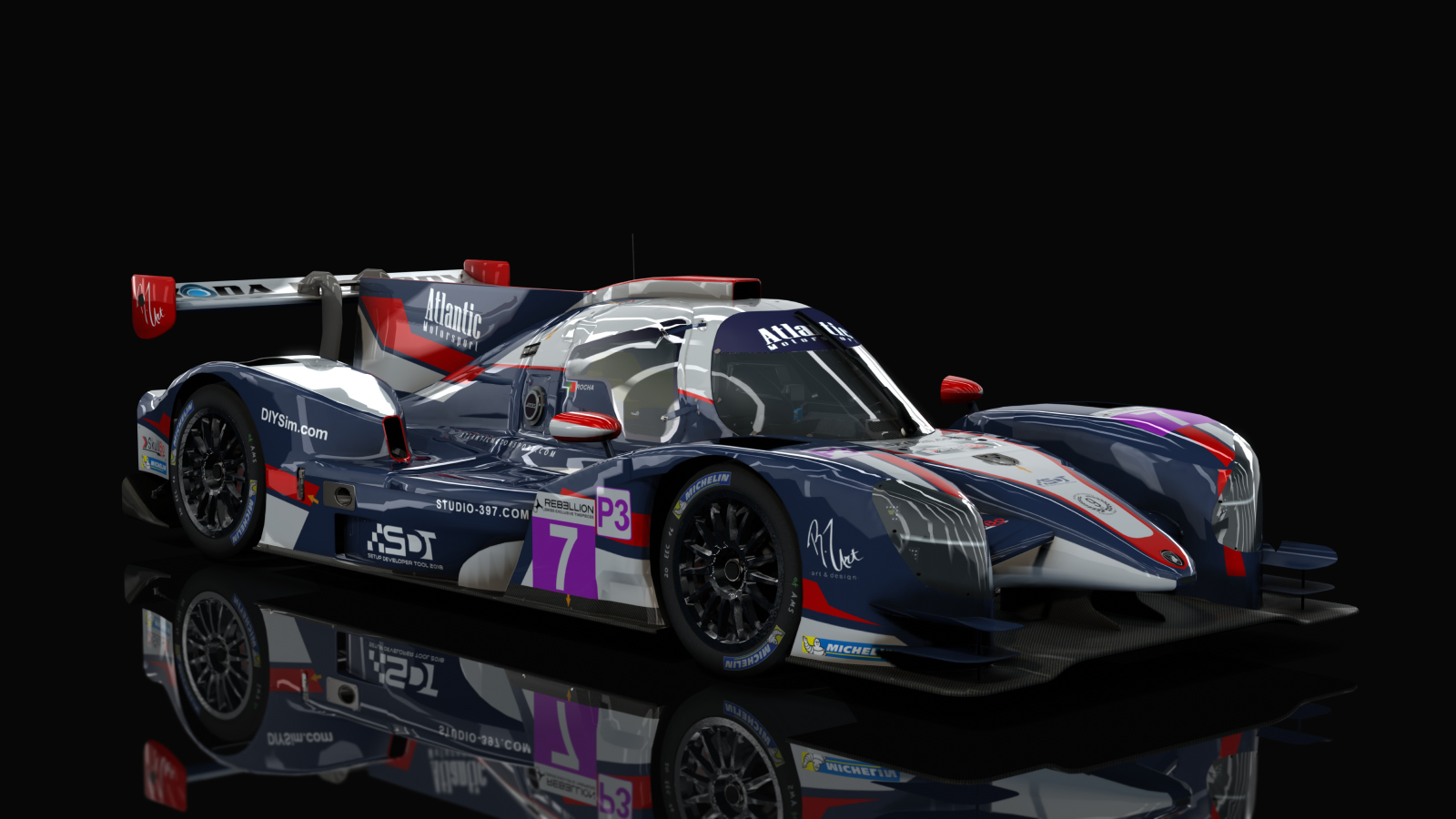 LMP-3 Duqueine D08, skin Atlantic Motorsport