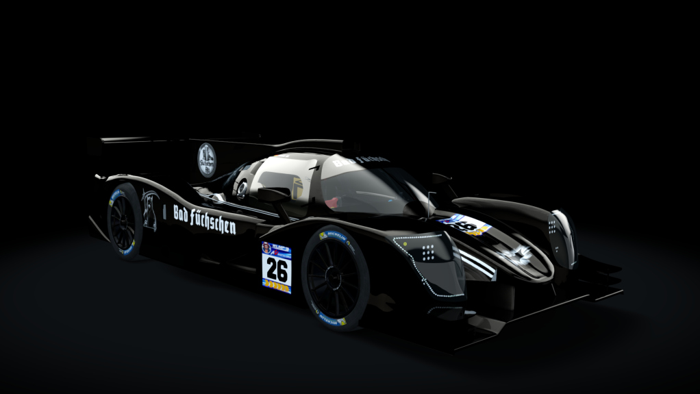 LMP-3 Ligier JSP320 Nissan, skin WB 26 - Frank W