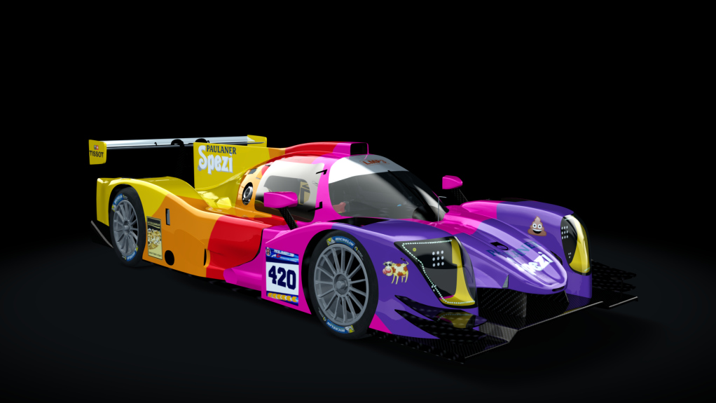 LMP-3 Ligier JSP320 Nissan, skin WB 420 - Maxi Brandl