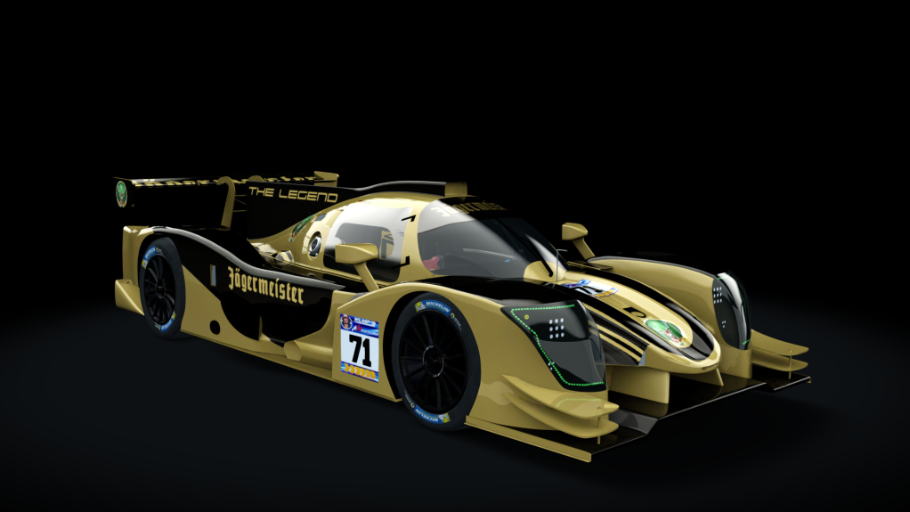 LMP-3 Ligier JSP320 Nissan, skin WB 71 Dirk K