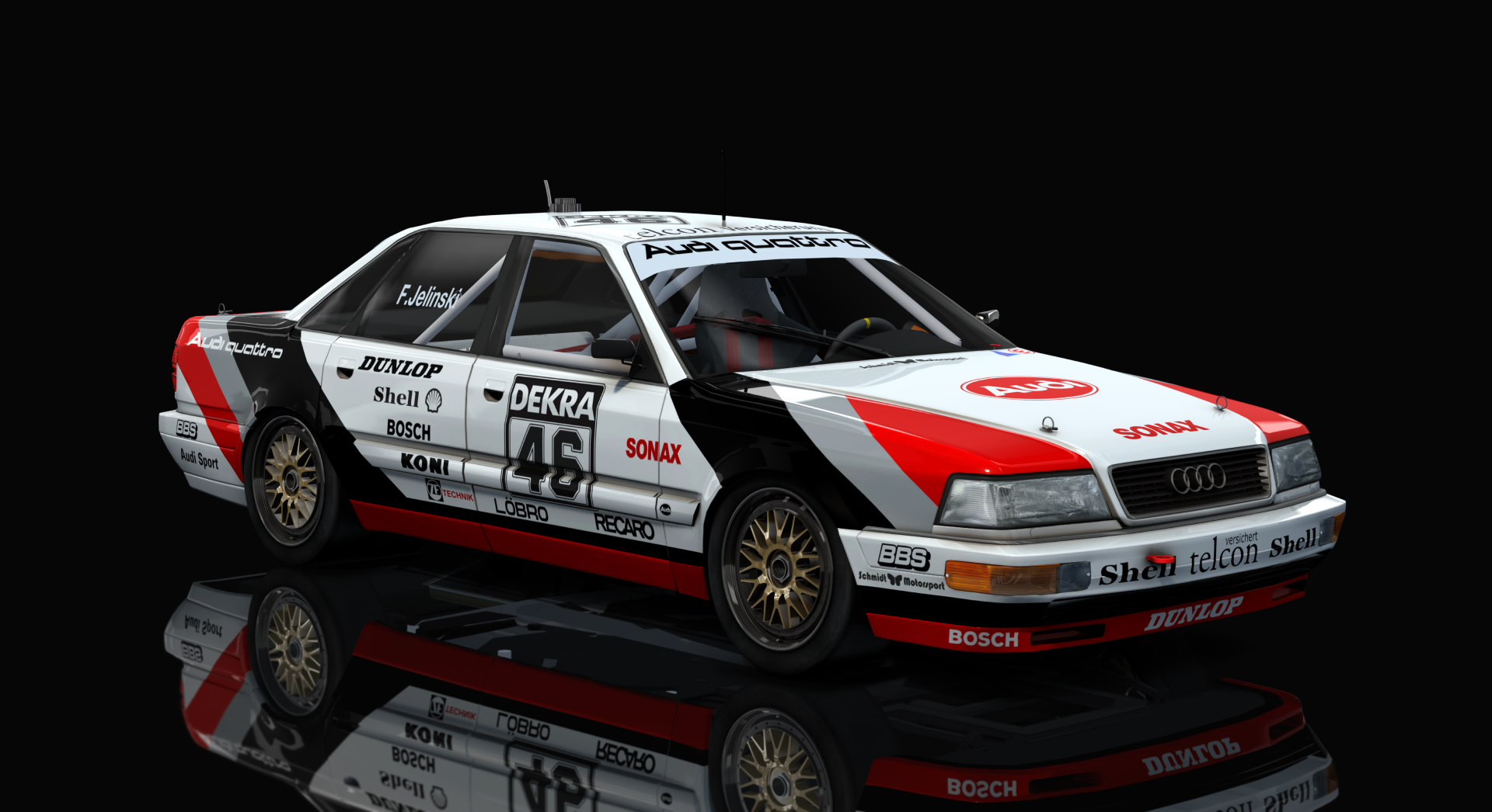 DTM 90's Audi V8 Quattro DTM, skin 1990_46_Frank Jelinski