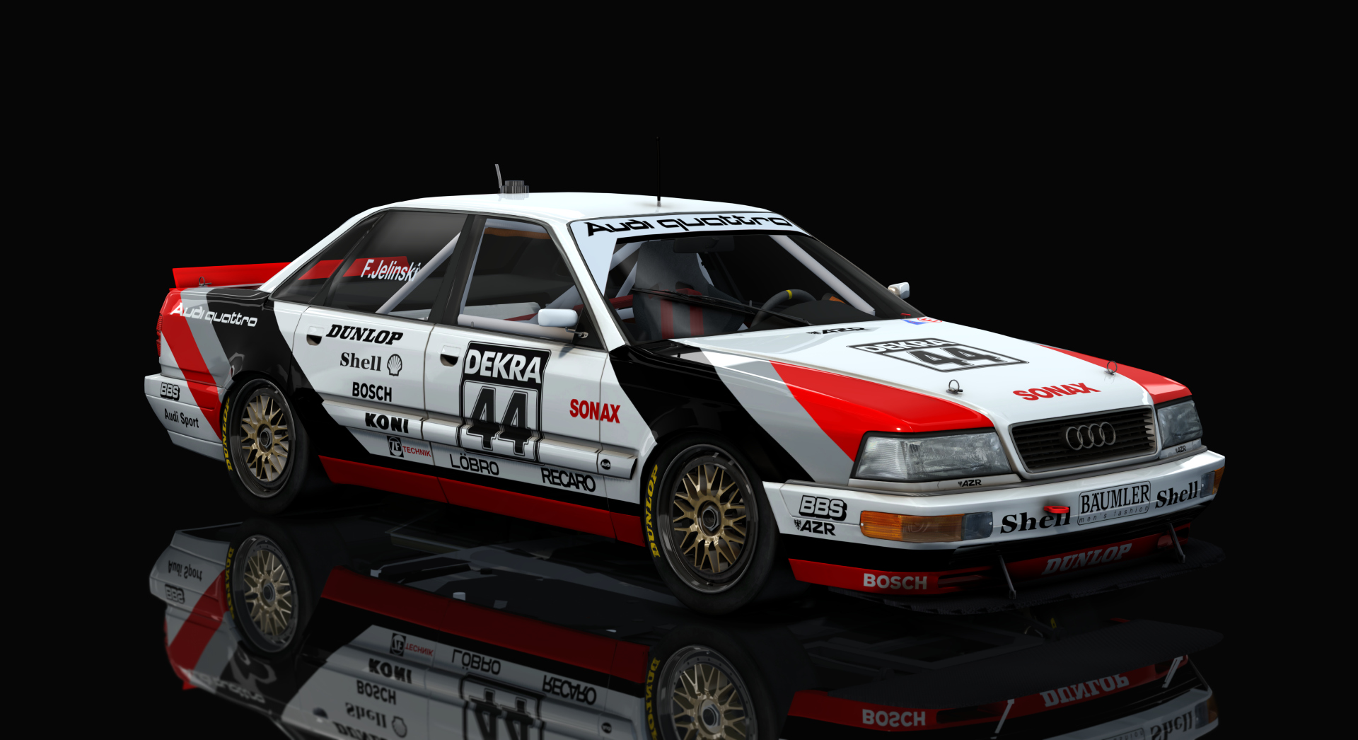 DTM 90's Audi V8 Quattro DTM, skin 1991_44_Frank Jelinski