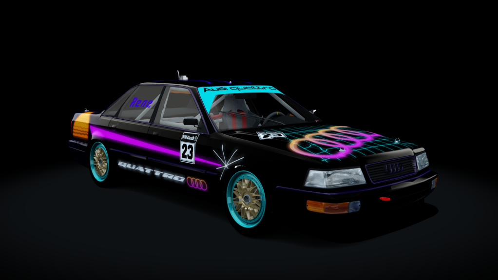 DTM 90's Audi V8 Quattro DTM, skin WB 23 - Rene