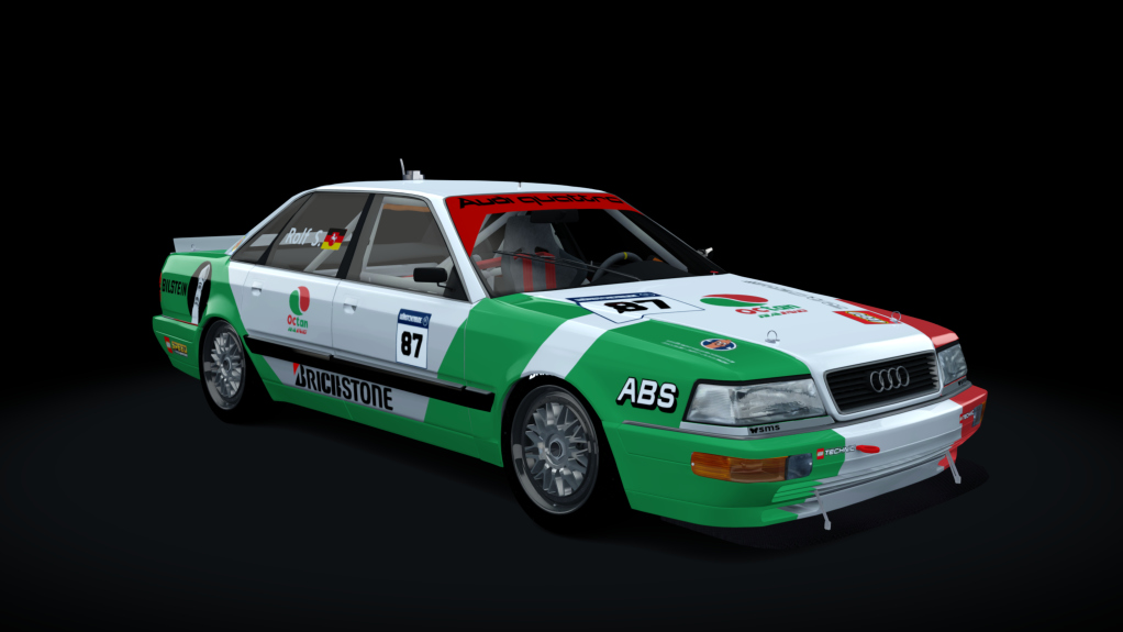 DTM 90's Audi V8 Quattro DTM, skin WB 87 - Rolf