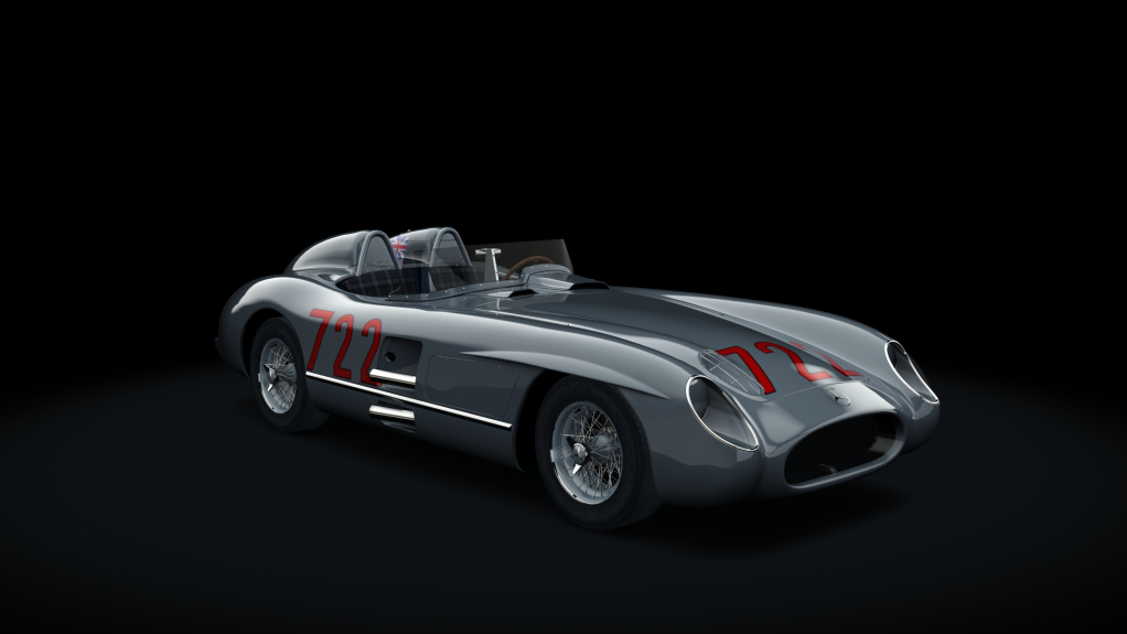 Mercedes-Benz 300 SLR, skin 722