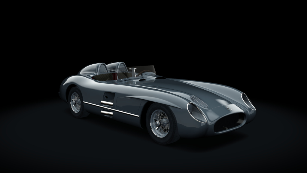 Mercedes-Benz 300 SLR, skin Arabian Gray