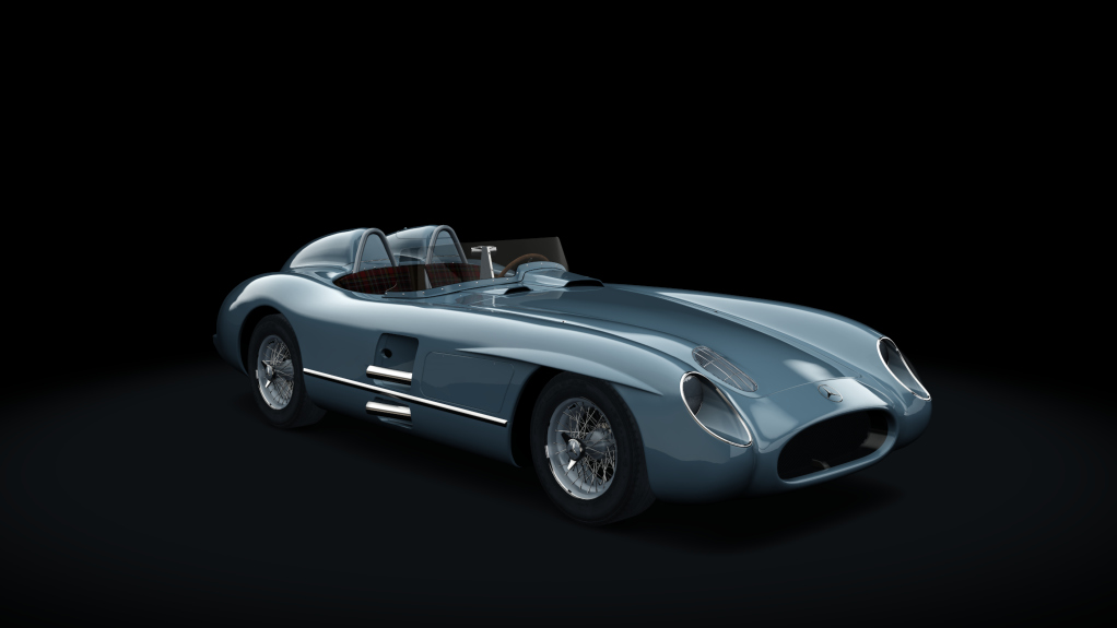 Mercedes-Benz 300 SLR, skin Blue Gray