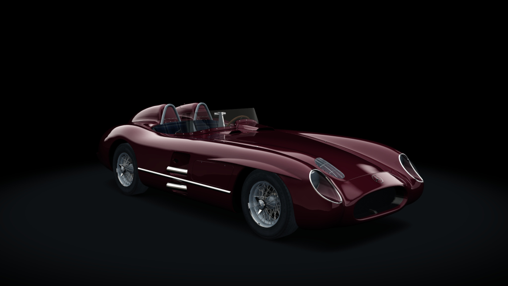 Mercedes-Benz 300 SLR, skin Mercedes Red