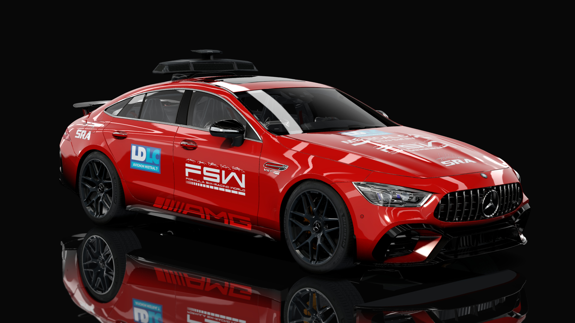 Mercedes-Benz GT63S AMG, skin Medical Car Formula 1 2022 FSW