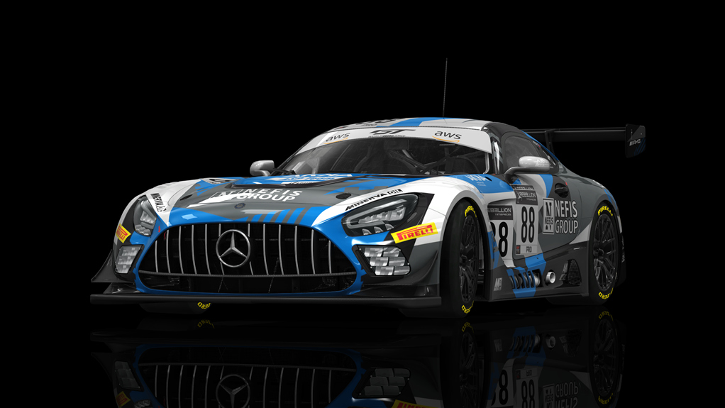 Mercedes-Benz AMG GT3 EVO WB 2023, skin Akka88mola