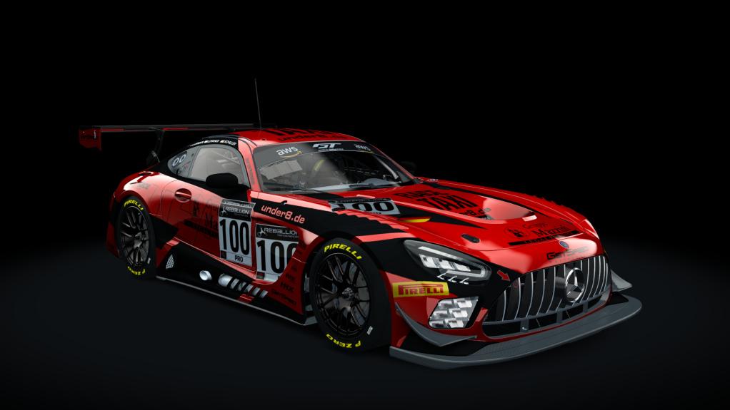 Mercedes-Benz AMG GT3 EVO WB 2023, skin Getspeed_#100