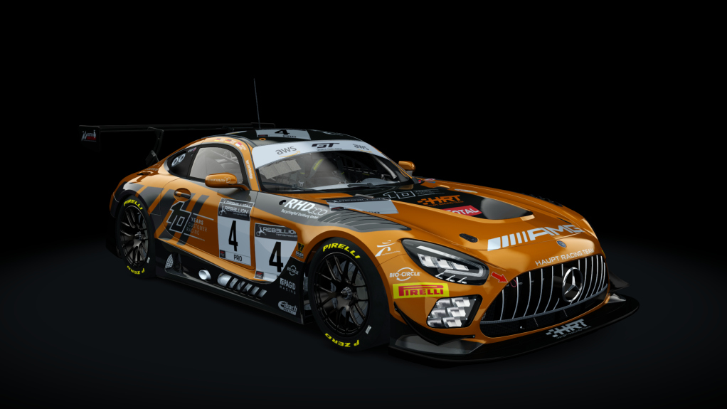 Mercedes-Benz AMG GT3 EVO WB 2023, skin HRT_#4