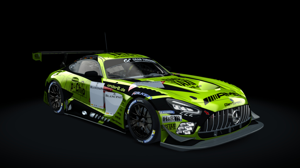 Mercedes-Benz AMG GT3 EVO WB 2023, skin N24h_Getspeed_#9