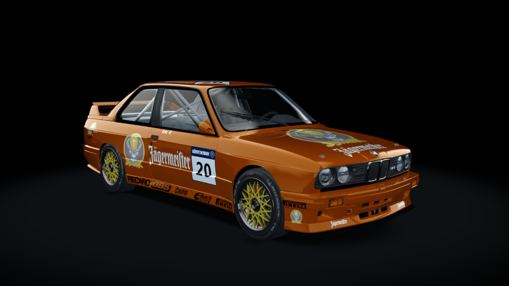 BMW M3 E30 Gr.A 92, skin WB 20 - Eric