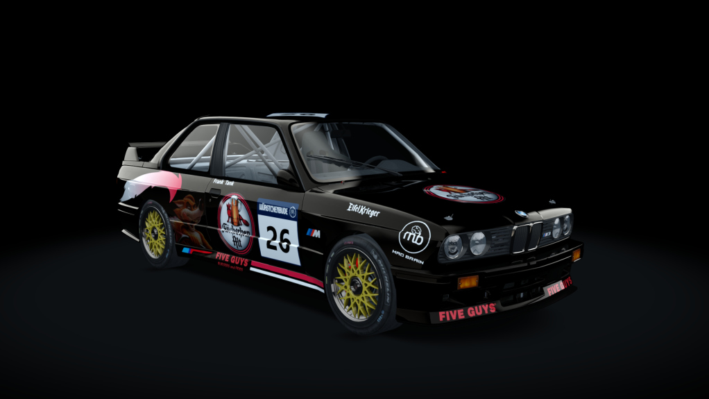 BMW M3 E30 Gr.A 92, skin WB 26 - Frank