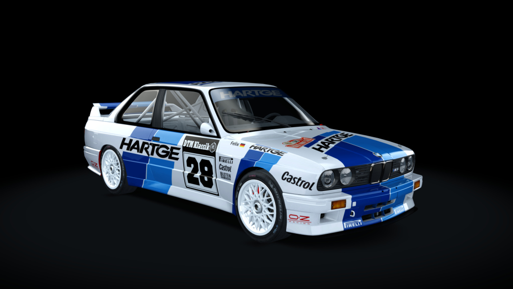 BMW M3 E30 Gr.A 92, skin WB 28 - Felix