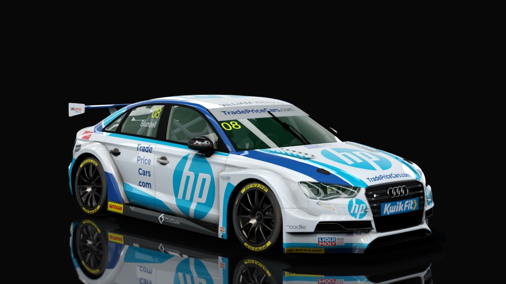 BTCC Audi RS3, skin 2019_mark_blundell