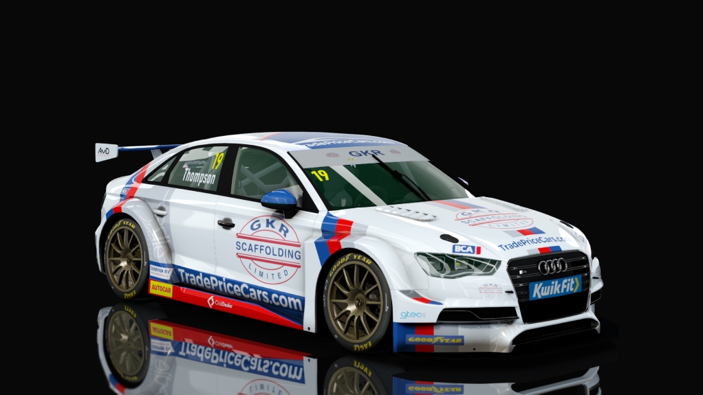 BTCC Audi RS3, skin 2020_bobby_thompson