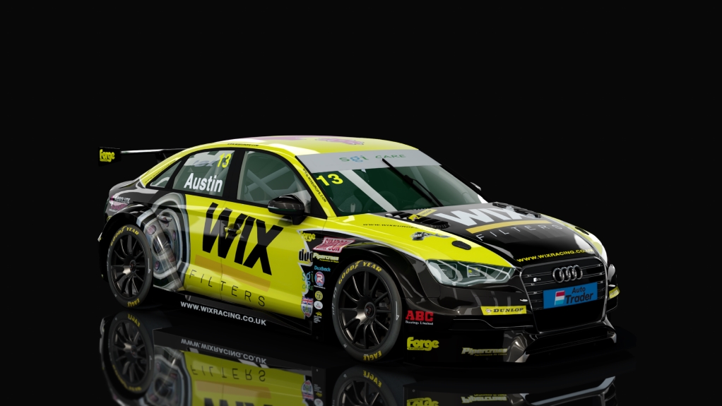 BTCC Audi RS3, skin Austin_13