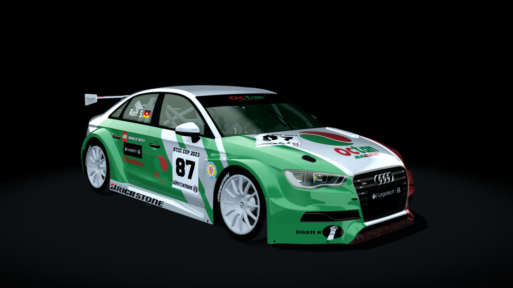 BTCC Audi RS3, skin WB 87 - Rolf