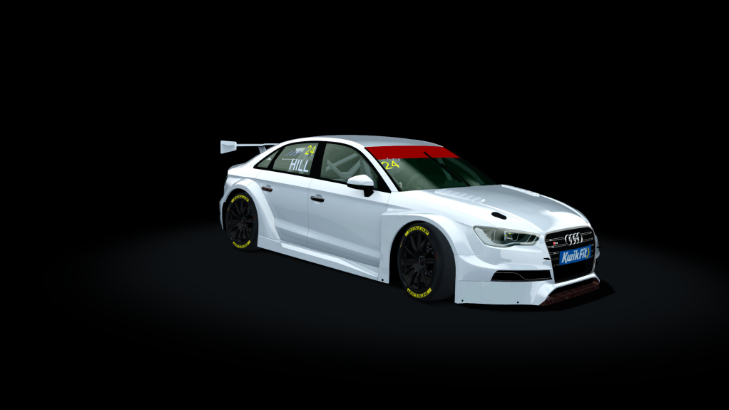 BTCC Audi RS3, skin generated