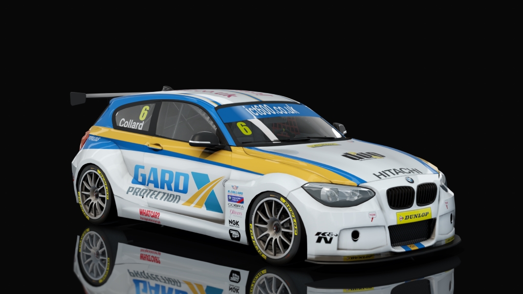 BTCC BMW 125i M Sport, skin 2015_Collard_6