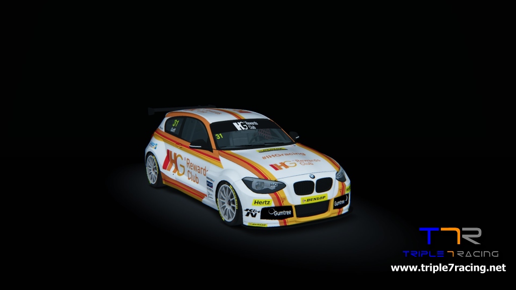 BTCC BMW 125i M Sport, skin 2016_Goff_31