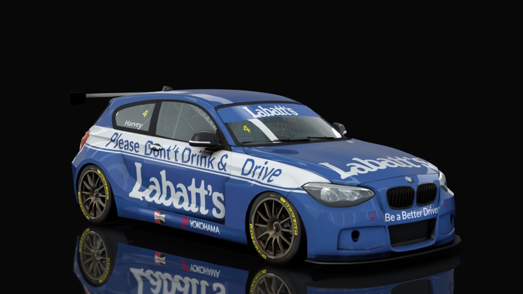 BTCC BMW 125i M Sport, skin Harvey_4