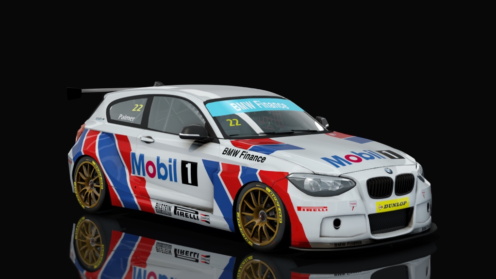 BTCC BMW 125i M Sport, skin Palmer_22