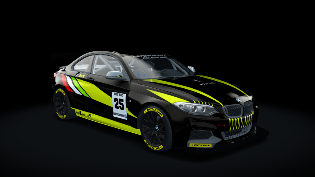 BMW M220i BTCC, skin WB 25 - Zen M