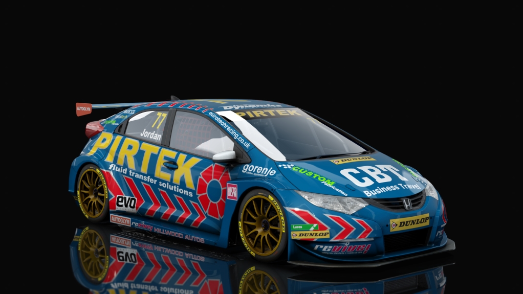 BTCC Honda Civic Type-R (FK2), skin 2013_Jordan_77