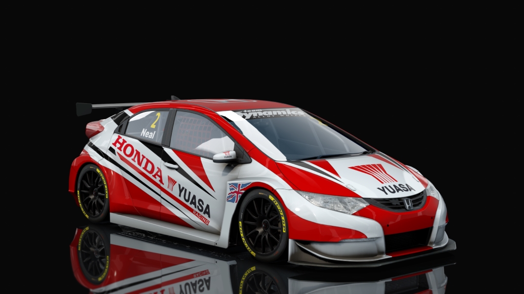 BTCC Honda Civic Type-R (FK2), skin 2013_Neal_2