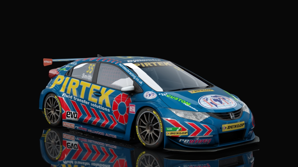 BTCC Honda Civic Type-R (FK2), skin 2013_Smith_55