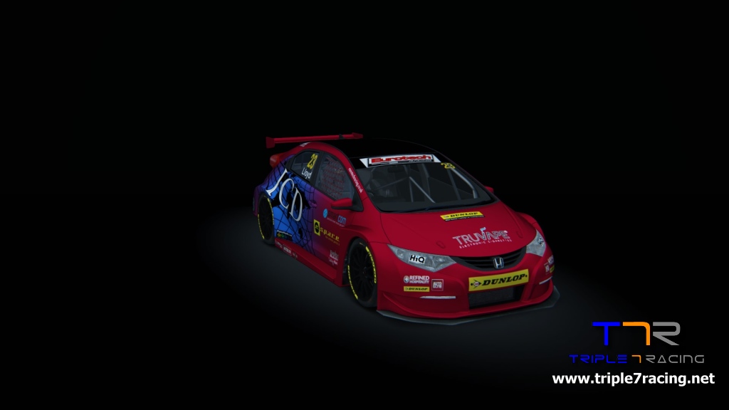 BTCC Honda Civic Type-R (FK2), skin 2016_Lloyd_23