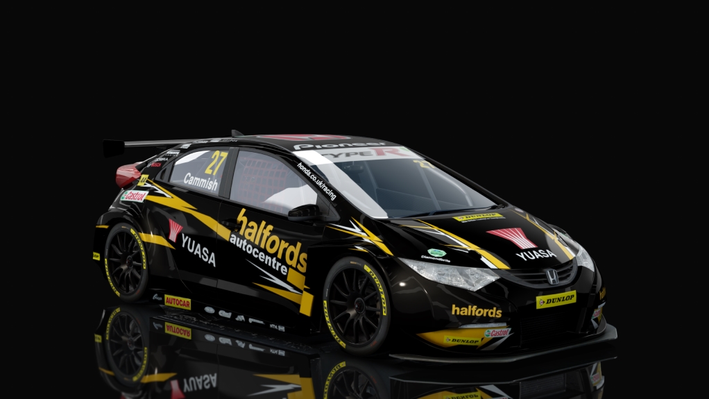 BTCC Honda Civic Type-R (FK2), skin 2018_Cammish_27